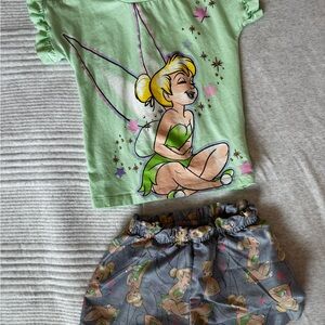Tinker Bell Green Two-Piece Set